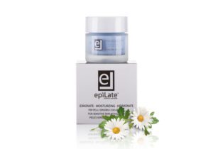 Crema idratante con azulene
